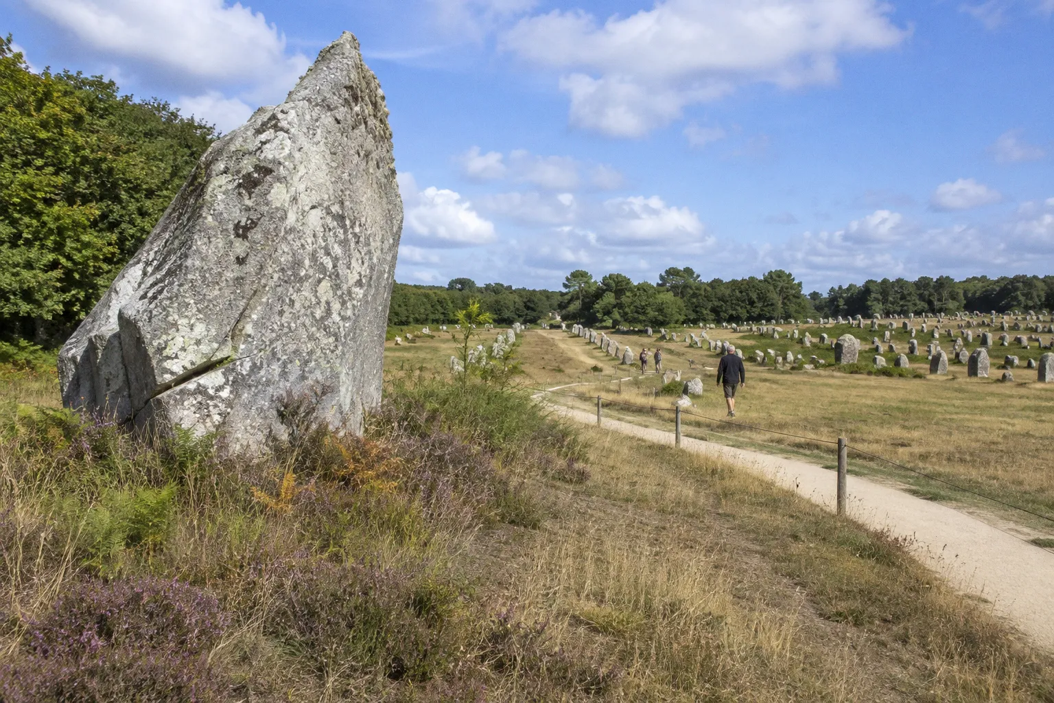 Circuit des mégalithes en Morbihan : tracé étape par étape